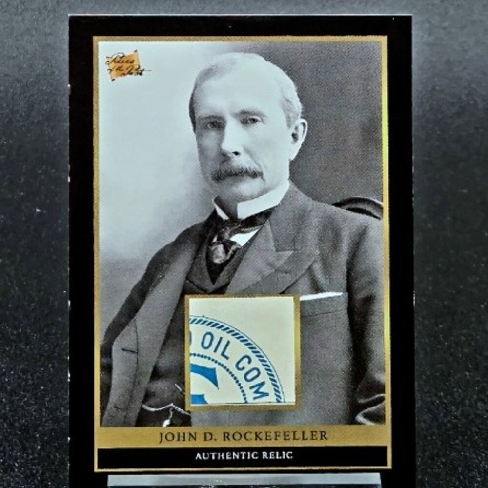 Authentic John D. Rockefeller Owned Stock Certificate Relic Piece of History